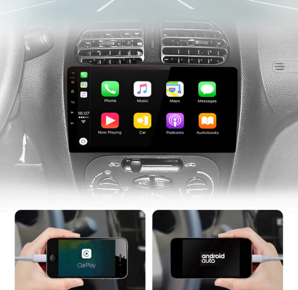 Android Carplay Peugeot 206 – Image 3