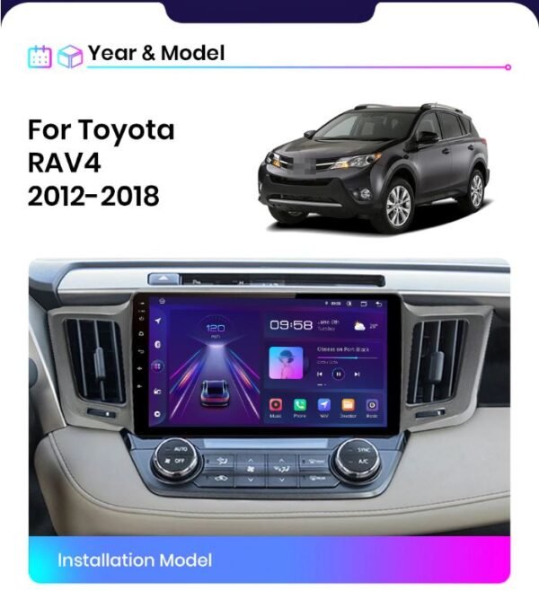 Android Carplay Toyota RAV4 2012 2013 2014-2018