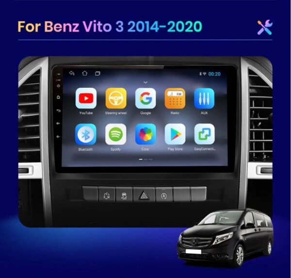 Android Carplay Mercedes Benz Vito 3 2014-2020