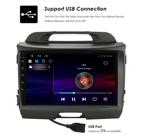 Autoradio KIA Sportage 3 (2011-2016) – Image 3