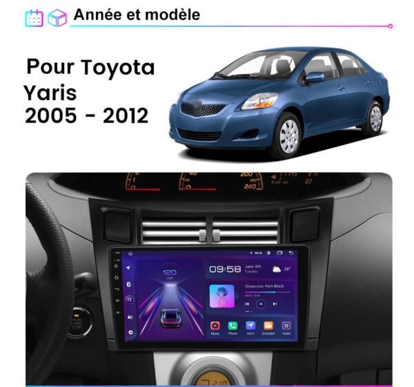 Android Carplay Toyota Yaris (2005 - 2012)