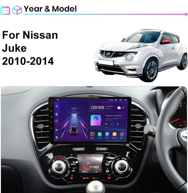 Android Nissan Juke YF15  (2010–2014)