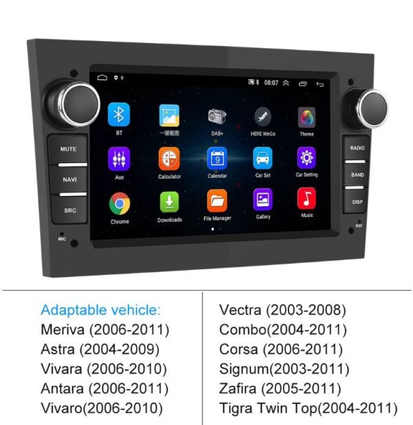 Android Opel Astra H, G, J, Antara, Vectra c, b, Vivaro, astra H, Corsa c, d, Zafira b – Image 2