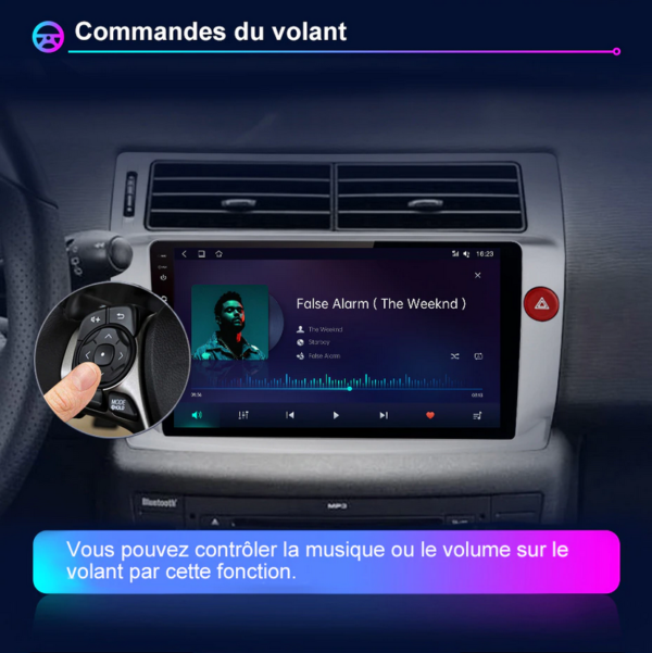 Android Carplay Citroën C4 C-Triomphe C-Quatre (2004 - 2009) – Image 3