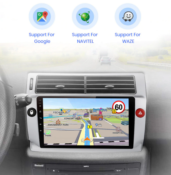 Android Carplay Citroën C4 C-Triomphe C-Quatre (2004 - 2009) – Image 4