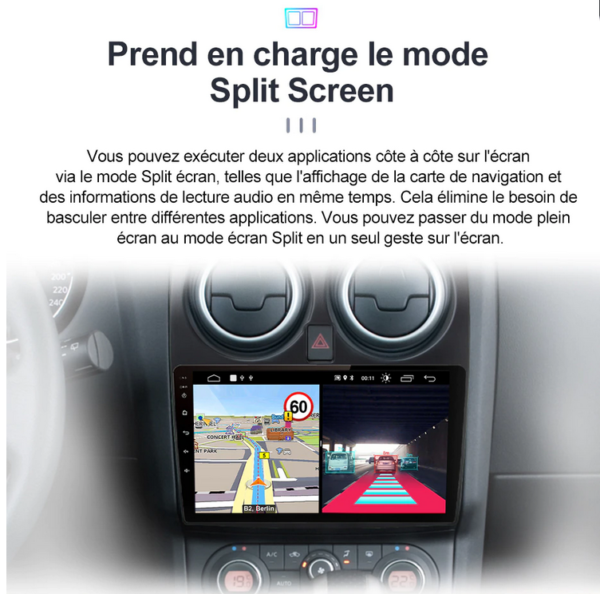 Android Carplay Nissan Qashqai J10 (2006-2013) – Image 4