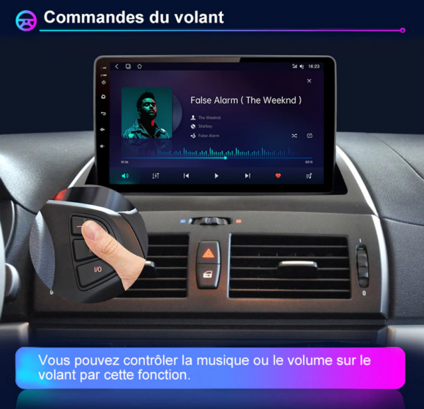 Android CarPlay pour BMW X3 E83 (2004-2012) – Image 5