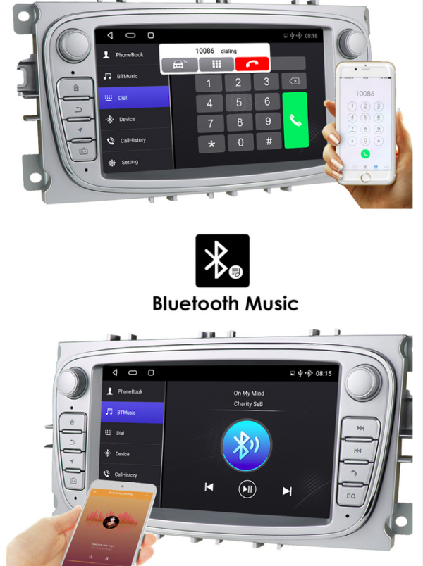 Android Carplay Ford Focus, Mondeo, s-max, c-max, Galaxy Kuga, Transit – Image 3