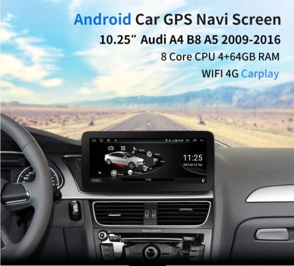 Android Carplay Audi A4, B8, A5 (2009-2017) – Image 2