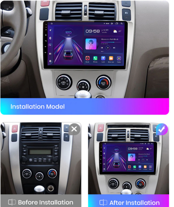 Android Carplay Hyundai Tucson (2006–2013) – Image 3