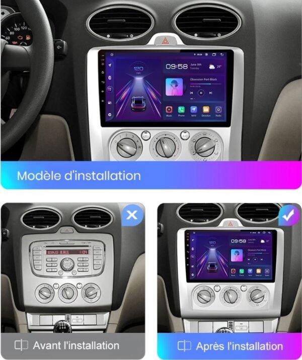 Android Carplay Focus 2 3 Mk2 Mk3 (2004-2011) – Image 2