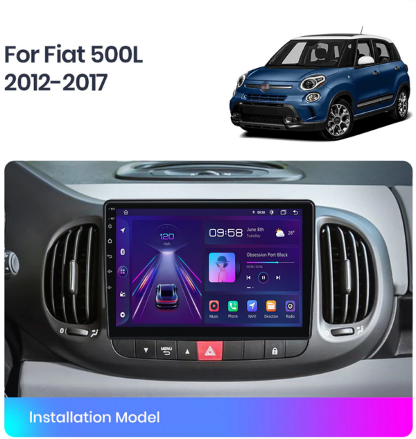 Android Fiat 500L (2012 - 2017)