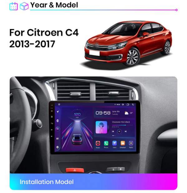 Android Citroën C4 2 B7 (2013 - 2016)