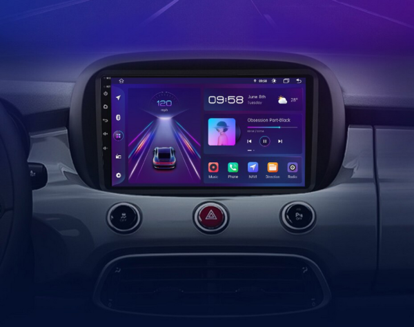 Android Carplay Fiat 500X (2014-2020) – Image 6