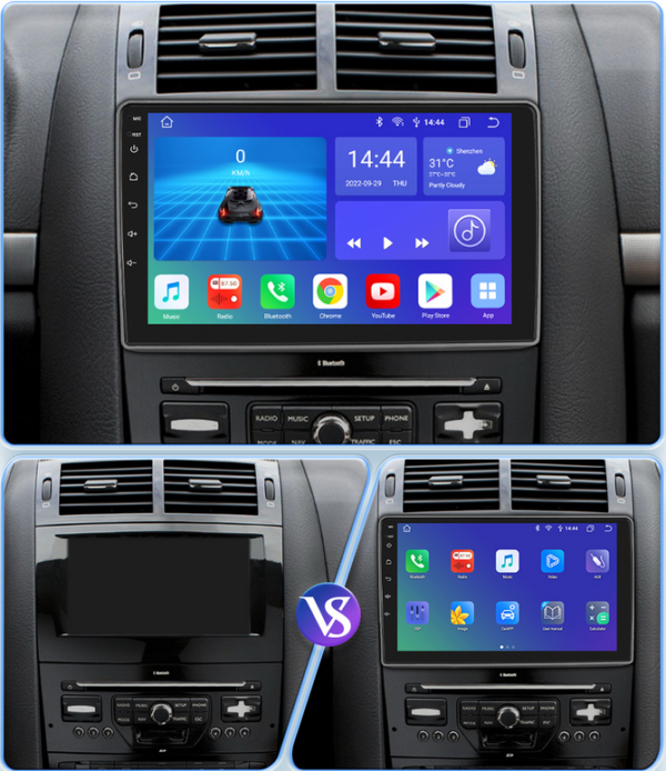 Android Carplay Peugeot  407 (2004-2011)